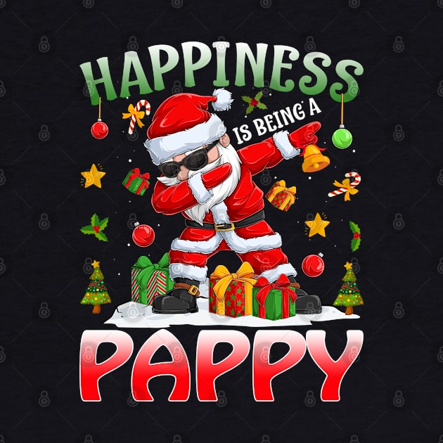 Happiness Is Being A Pappy Santa Christmas by intelus